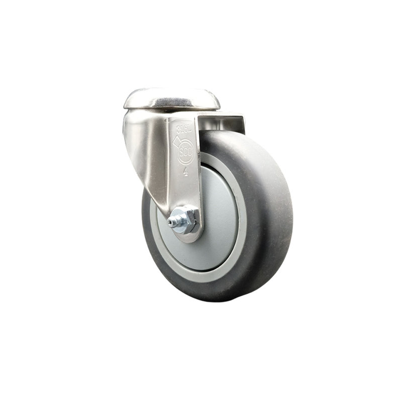 Roulettes pivotantes en acier inoxydable 316SS
