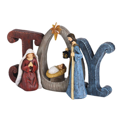 Crèche de Noël 1 pièce 4,75H Joy Family