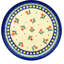Cocentric Tulips Decorative Plate
