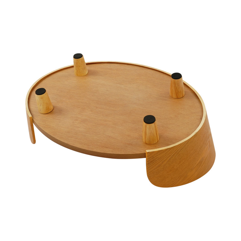 Canapé moderne pour animaux avec pattes, lit surélevé pour chat et petit chien avec coussin lavable (jusqu'à 22 lb)