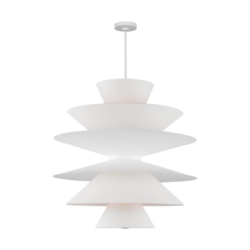 Chambord 16 - Light Pendant, White