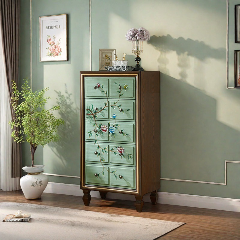 American-style Painted Commode