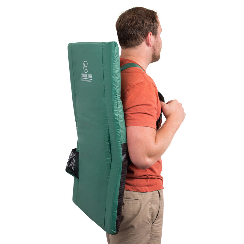 Folding Stadium Seat, Green