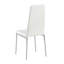 Ensemble de chaises de salle à manger de style moderne pour 4 personnes avec cuir PU confortable et pieds chromés pour une salle à manger élégante et fonctionnelle-2058859684-2058859681