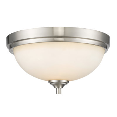 Beegle Glass Flush Mount
