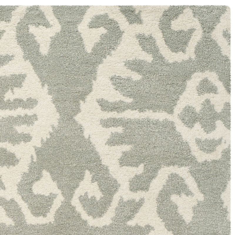 Tapis abstrait en laine touffeté Kouerga bHand, Rectangle 8 pi x 10 pi