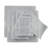 Ensemble de serviettes 100% coton absorbant 800GSM-20238605
