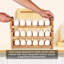 Wooden Egg Holder Fresh Egg Holders Countertop Firewood Egg Collecting Rack For Gathering Fresh Eggs, Stackable With 36 Eggs, Home Kitchen Organizer