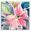 Art mural en verre floral Floral Burst 1 'par Kristy-861657418