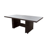 River Brook Metal Top Dining Table