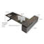Bureau électrique moderne en bois massif noir à hauteur réglable en L avec armoires latérales gauche ou droite-691709095-700078785