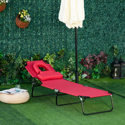 Méridienne de jardin réglable Hornersville