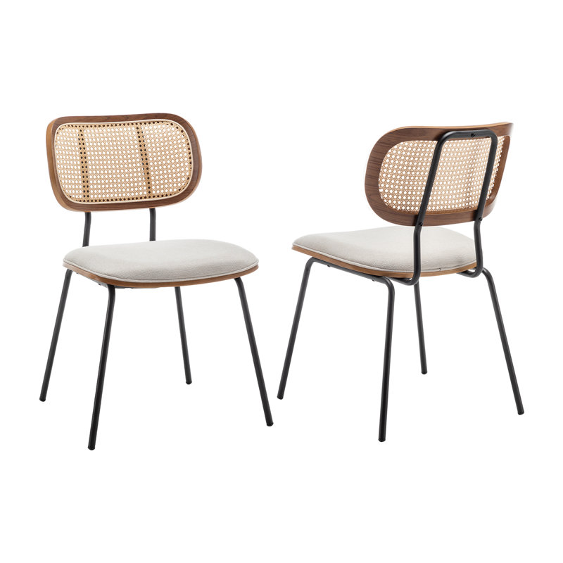 Sirine Upholstered Dining Chair, Beige