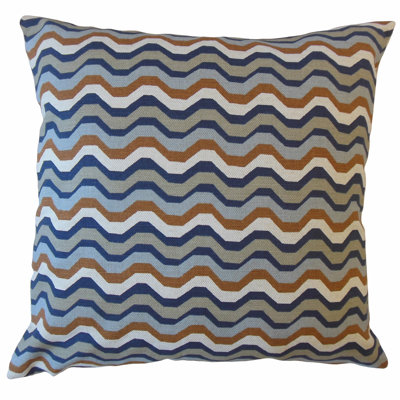 Jaimin Chevron Reversible Throw Pillow