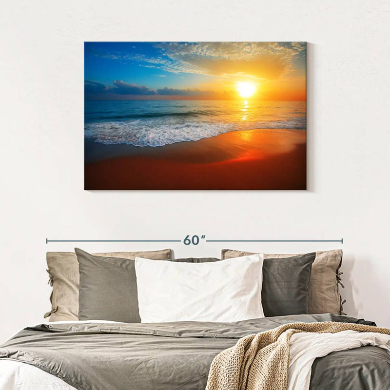 Gillard Simple Sunset Beach, 30" H x 45" W