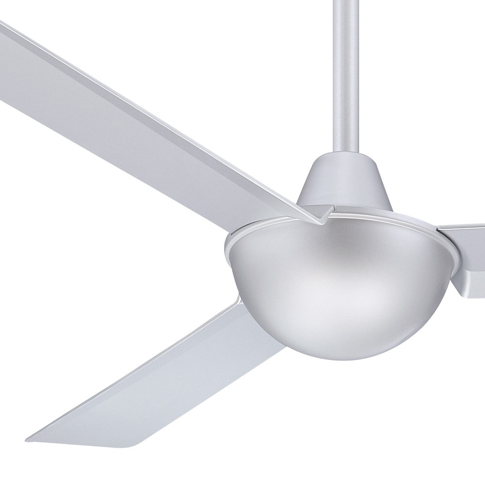 52" Ceiling Fan, Silver