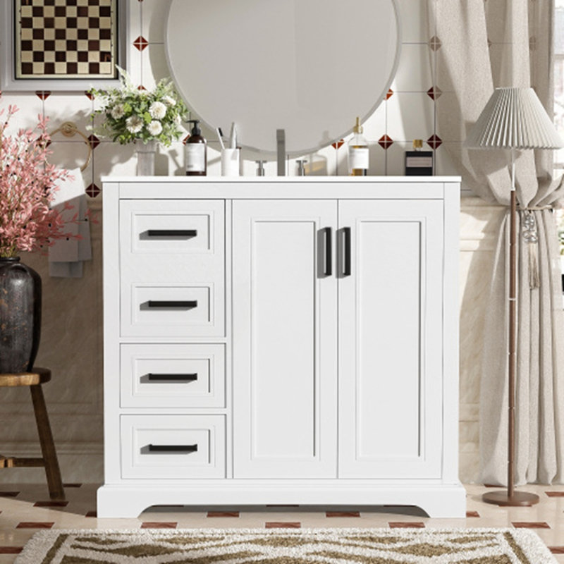 Meuble-lavabo moderne 36 "avec lavabo en céramique