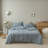 Muti-Color Modern Buffalo Washed Cotton Plaid Duvet Set-110352794-110352798