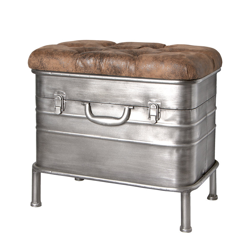 Mariano Faux Leather Upholstered Storage Bench