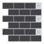 10Pcs Peel and Stick 1.2mm Wall Paneling-103520388