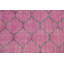 Tapis mauve en laine noué à la main de conception unique 5 pi 7 po x 8 pi 8 po
