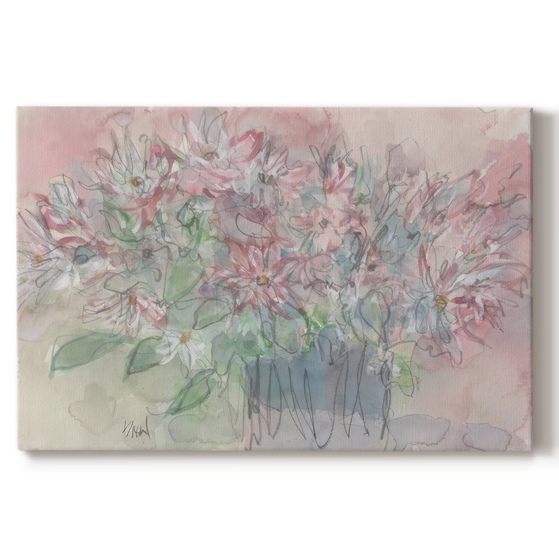 The Flowering Bloom I -Gallery Wrapped Cavas, 18X27