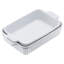 Ensemble de plats de cuisson rectangulaires en céramique 2 pièces