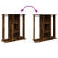 Wardrobe With Wheels 102X38x110 Cm Engineered Wood-1600386782