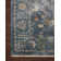 Febbas Power Loom Blue Rug