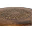 Table d'appoint florale anthracite sculptée à la main Anthea-2071745482