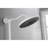 Shower System With 10" Rain Showerhead, 4 Hand Shower, Adjustable Slide Bar And Soap Dish - White Brass For Bathroom Showerhead Giving Comfortable Wall Mount-124646505