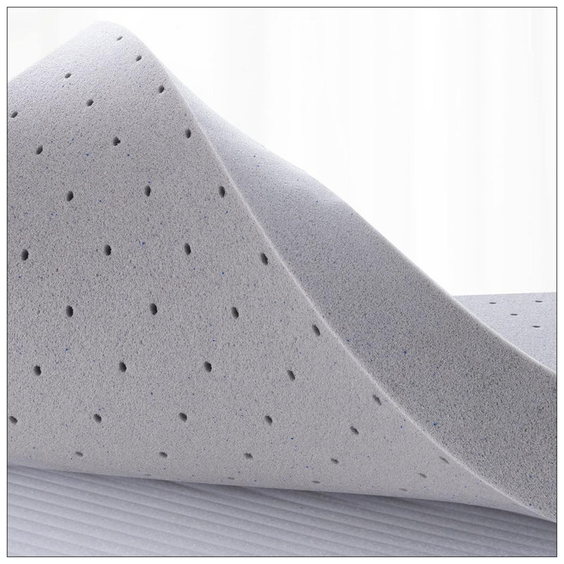 Mattress Topper ,Gel Memory Foam Mattress Topper Double Bed Topper For Soft & Cooling Sleep, Pressure Relieve, Certipur-US Certified