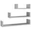 Jaylaa 3 Piece Square Floating Shelf-1508774258
