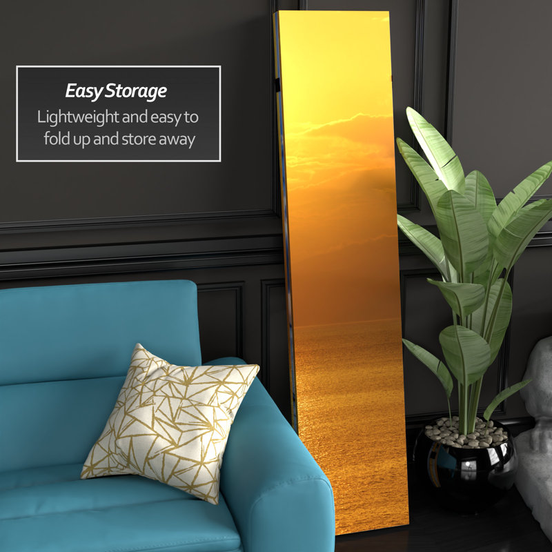 Paravent haut 6 pi Ocean Sunrise, 71" H x  47.25" W x 1" D