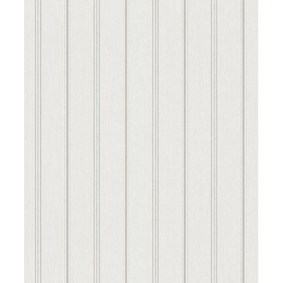 Rouleau de papier peint à rayures traditionnelles L 33 pi x l 21 po Serene Collection