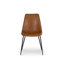 Chaise d'appoint rembourrée en similicuir Saairah-1989481884