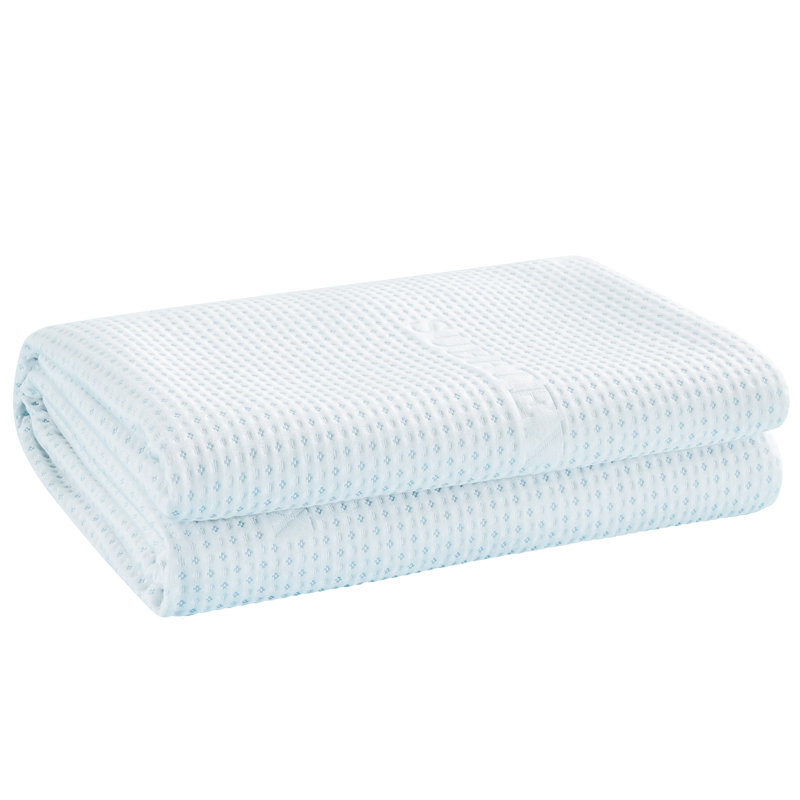 Housse de protection pour matelas à fermeture à glissière douce, Simple très long, 2"