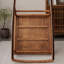 Chaise berçante en bois massif