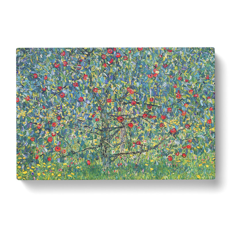 Orchard With Roses by Gustav Klimt - Wrapped Canvas Painting, 35cm H x 50cm W x 3cm D