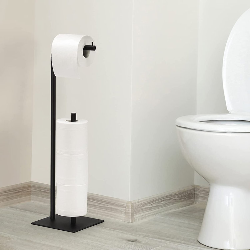 Porte-papier hygiénique sur pied