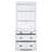 Arlease Storage Bookcase with LED Lighting