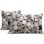 Coussins décoratifs en cuir de vache Canvello-100676574-100676575-134487209