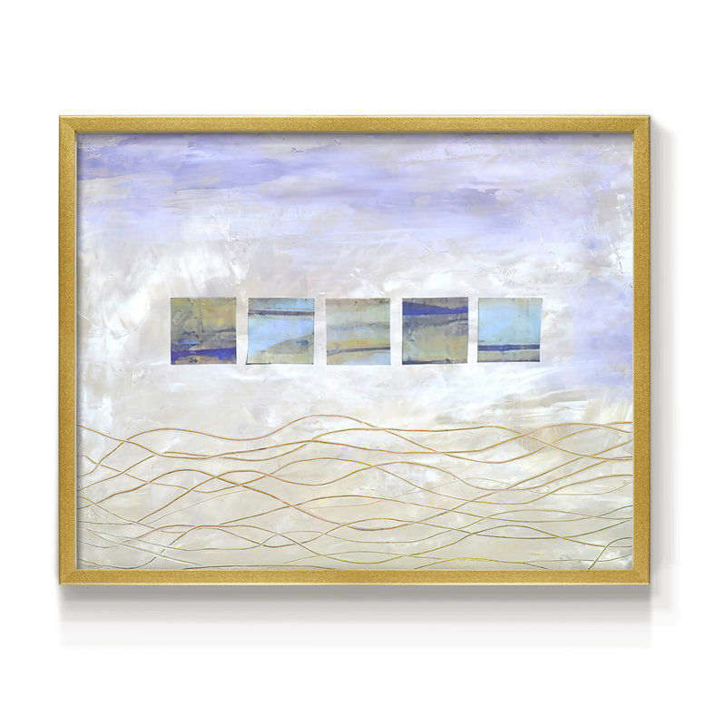 String Windows II -Framed Print - Restickable, 11" H x 14" W