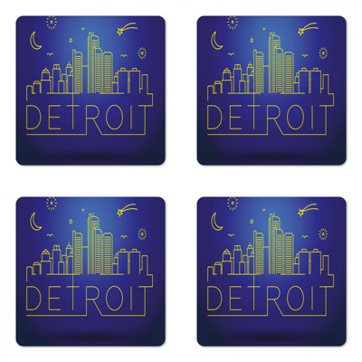 Sous-verre de détroit