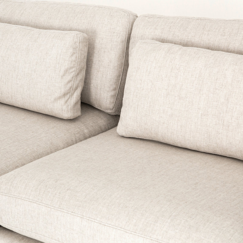 Bloor 5-Piece Sectional, 33" H x 170" W x 131" D, Left Arm Facing,  Clairmont Ivory