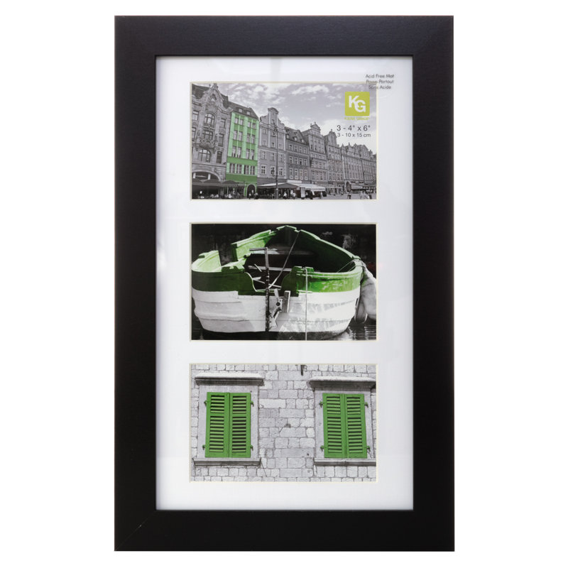 Mirabelle Black Matte Picture Frame