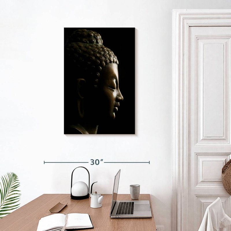 Adella Silhouetted Buddha, 30" H x 20" W