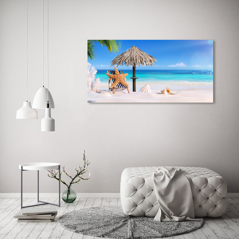 Beach Holidays - Wrapped Canvas Print