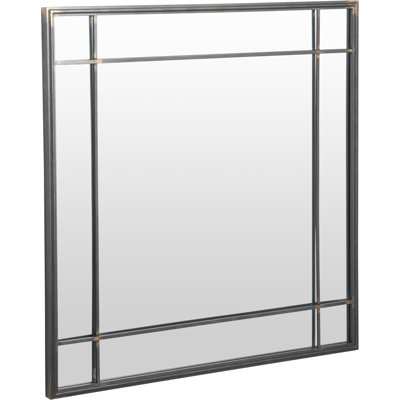 Iron Square Wall Mirror