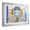 Large Decoration with Masks -Henri Matisse-Framed Gallery Wrapped Canvas-1953